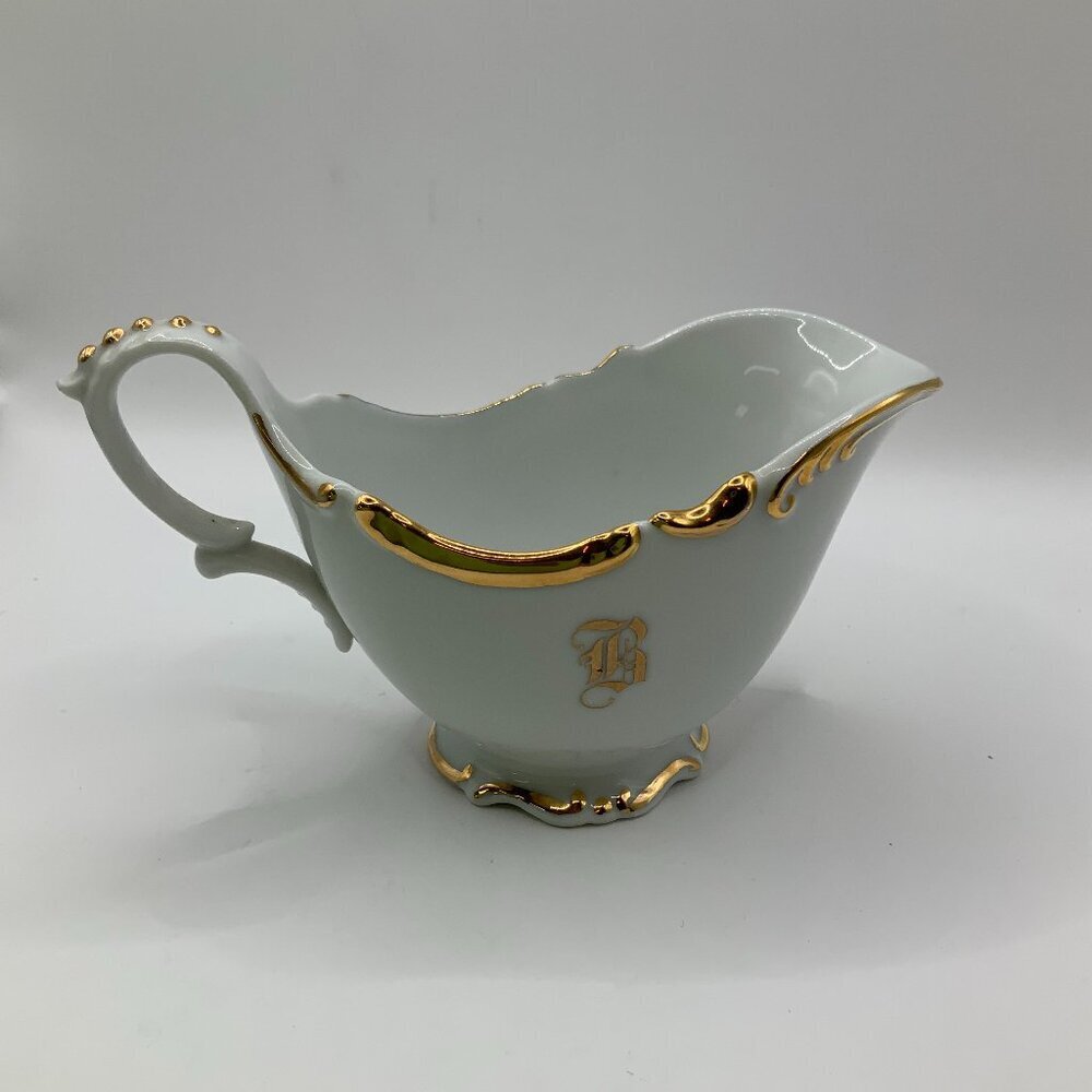 P.T. Tirschenreuth Bavaria Germany Porcelain Vintage Rosental Creamer